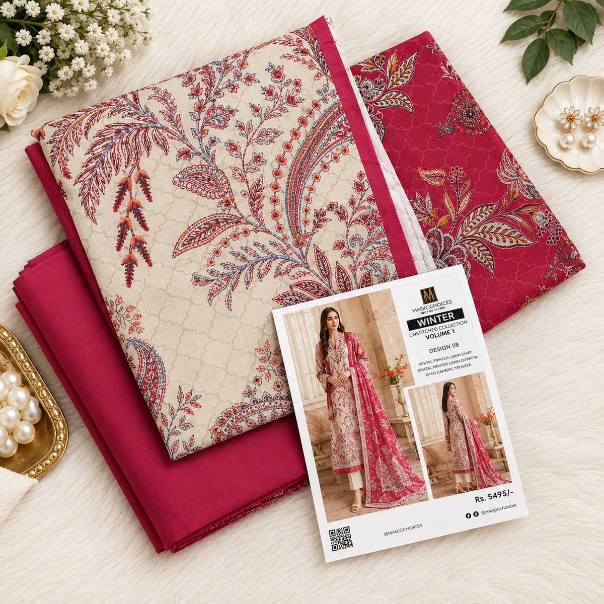 Mausummery linen 3pc suit