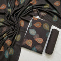Marina 3-Piece Unstitched Suit with Pashmina Wool Shawl