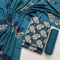 Marina 3-Piece Unstitched Suit with Pashmina Wool Shawl