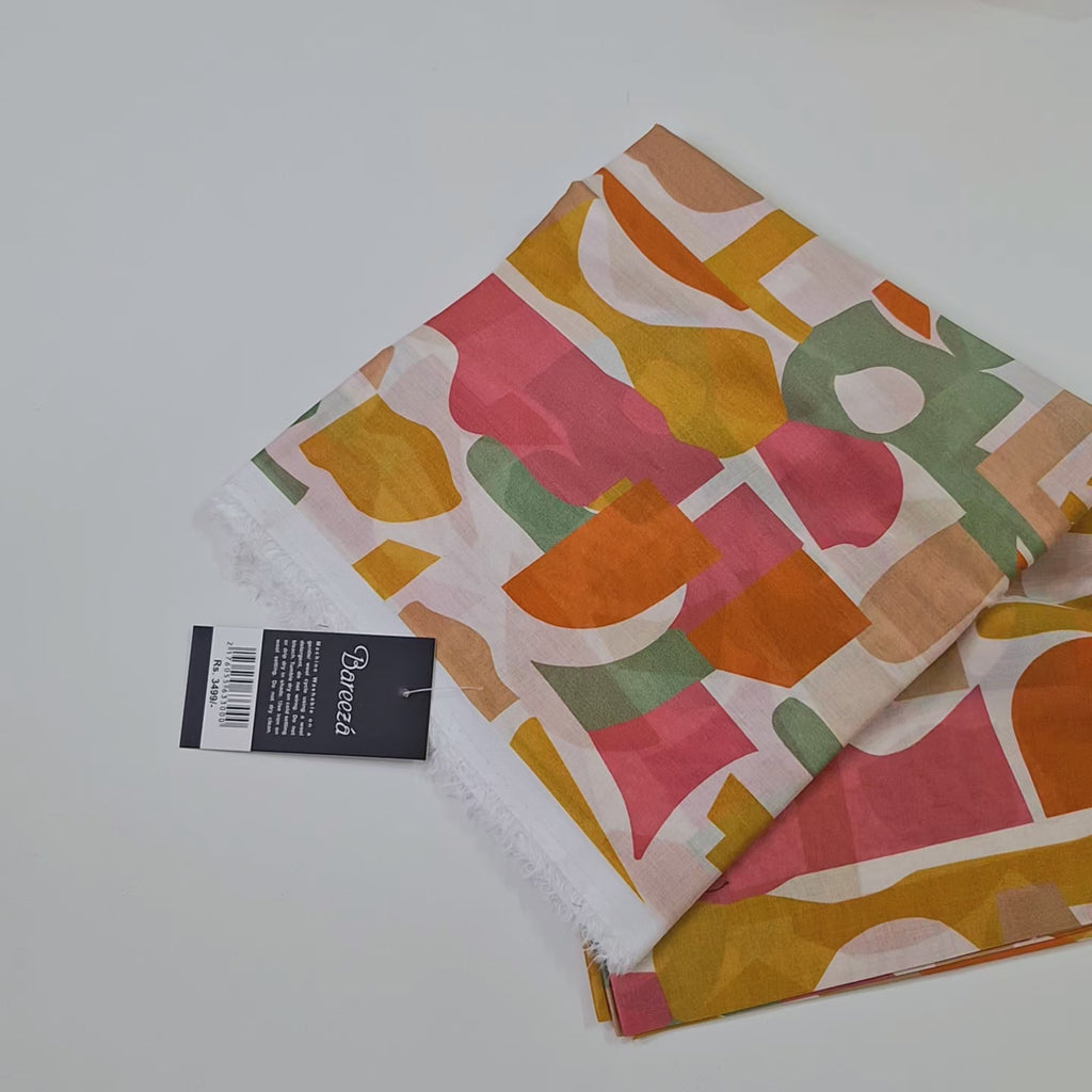 Bareeza lawn 2pc suit