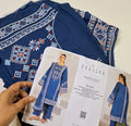 Farasha lawn embroidery 3pc suit
